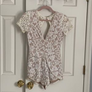 Lace Romper